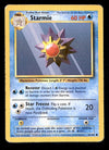 Starmie Base Set 1999 Unlimited Print VG, 64/102 Pokemon Card.