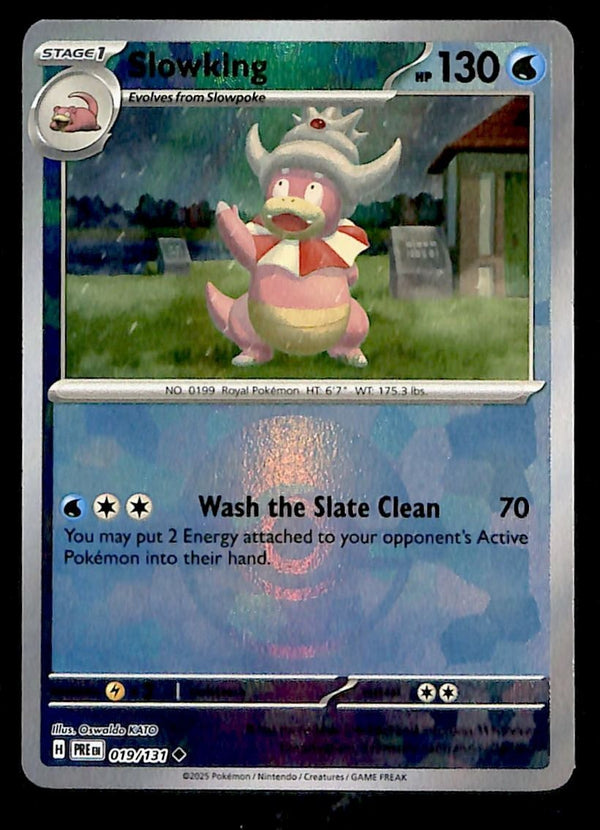 Slowking Pokeball Reverse Prismatic Evoloutions 019/131, NM Pokemon Card