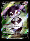 Indeedee V Full Art Sword & Shield 192/202, NM Pokemon Card