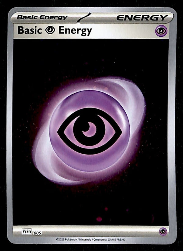 Psychic Energy Holo Scarlet & Violet 151 SVE 005, NM Pokemon Card