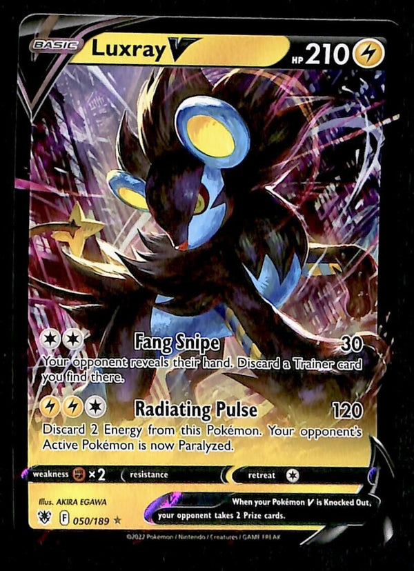 Luxray V Ultra Rare Astral Radiance 050/189, NM Pokemon Card