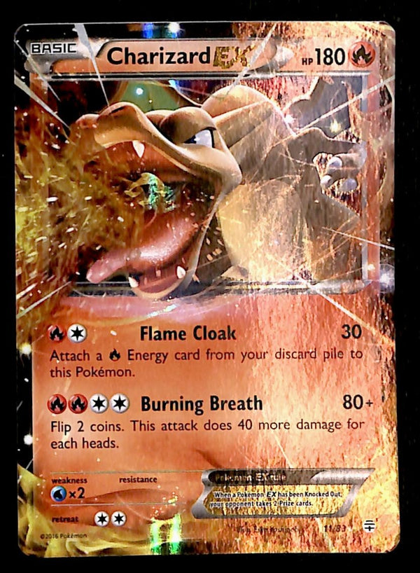 Charizard EX Generations 11/83,NM Pokemon Card