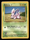 Nidoran Base Set 1999 Unlimited Print VG, 55/102 Pokemon Card.
