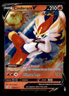 Cinderace V Ultra Rare Shining Fates 018/072, NM Pokemon Card