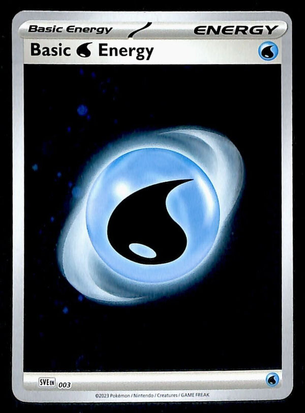 Water Energy Holo Scarlet & Violet 151 SVE 003, NM Pokemon Card Water Energy Holo Scarlet & Violet 151 SVE 003, NM Pokemon Card