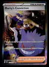 Mortys Conviction Full Art Temporal Forces 211/162, NM Pokemon Card