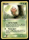 Weedle Common FireRed & LeafGreen 86/112, NM Pokemon Card