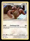 Lickitung Holo Detective Pikachu NM, 16/18 Pokemon Card.