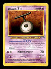 Unown [T] Neo Destiny EX,  88/105 Pokemon Card