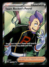 Team Rockets Petrel Full Art Trainer Destined Rivals NM, 226/182 Pokemon Card