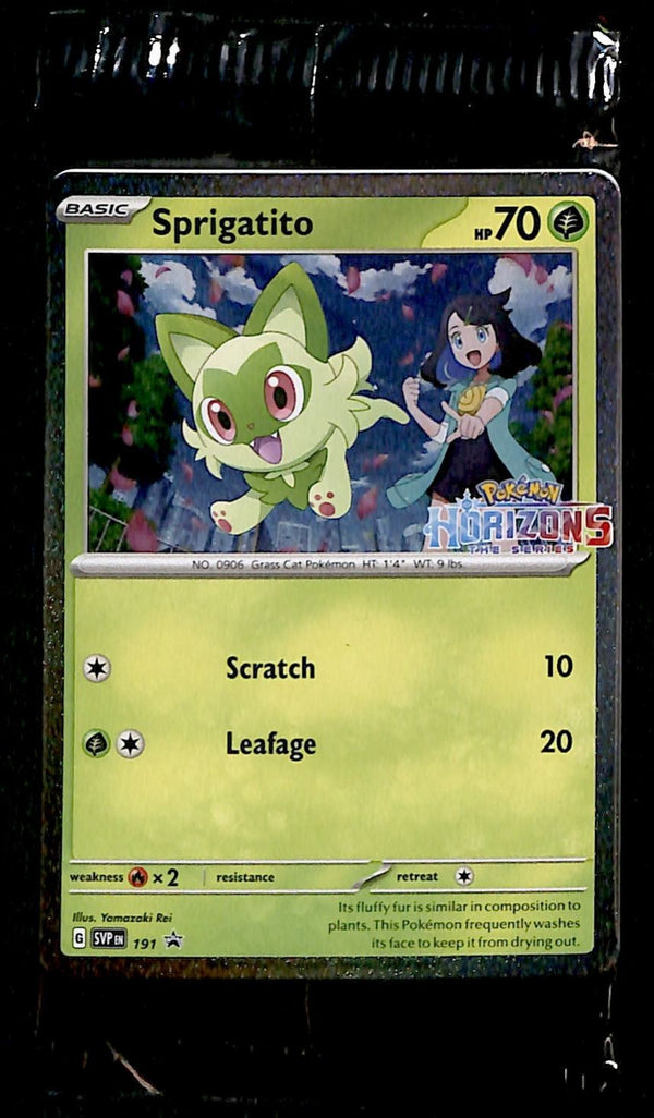 Sprigatito Promo SVP 191, SEALED PokemonCard