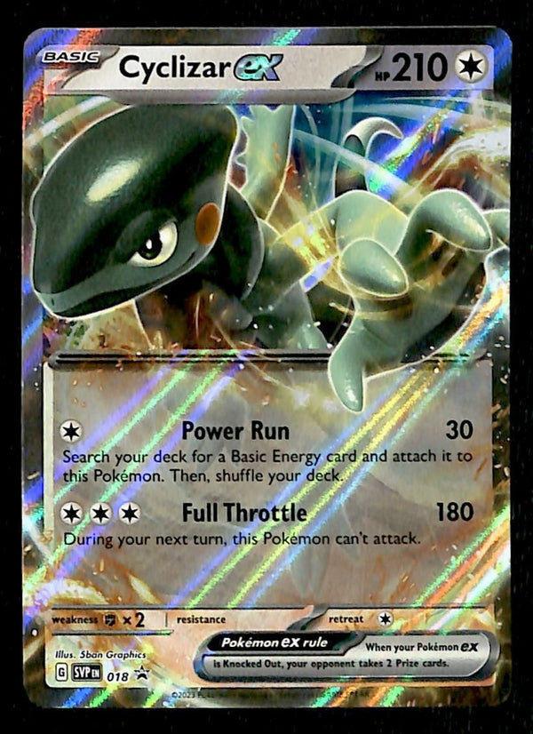 Cyclizard EX Black Star Promo SVP 018, NM Pokemon Card