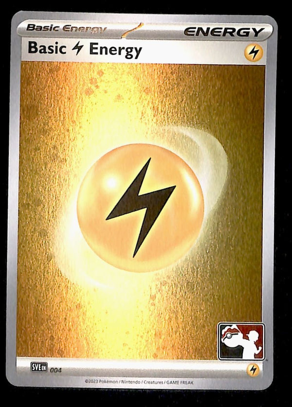 Electric Energy Holo 2023 Play! Stamped SVE 004, NM Pokemon Card