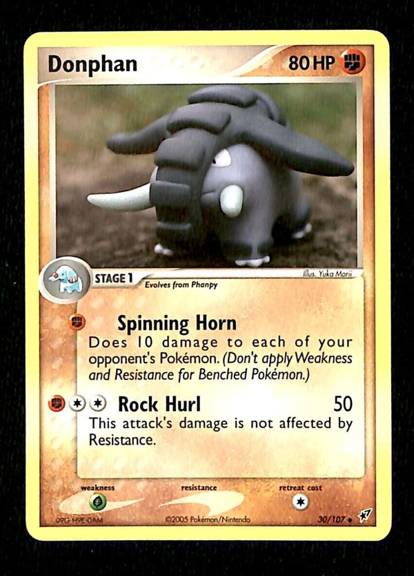 Donphan EX Deoxy NM, 30/107 Pokemon Card