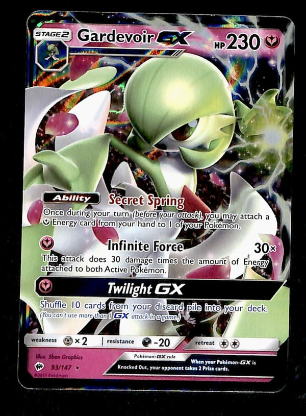 Gardevoir GX Burning Shadows 139/147, NM Pokemon Card