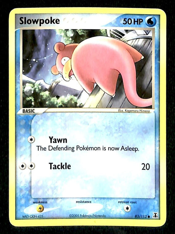 Slowpoke Delta Spcies NM, 83/113 Pokemon Card