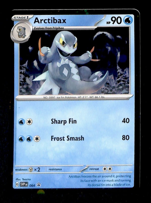 Arctibax Cosmos Holo SVP 064, NM Pokemon Card