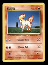 Ponyta Base Set 1999 Unlimited Print LP, 60/102 Pokemon Card.