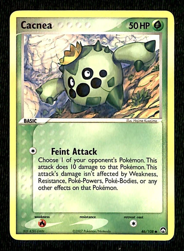 Cacnea Power Keepers NM, 46/108 Pokemon Card Cacnea Power Keepers NM, 46/108 Pokemon Card