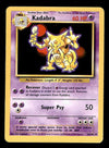 Kadabra Base Set 1999 Unlimited Print VG, 32/102 Pokemon Card.