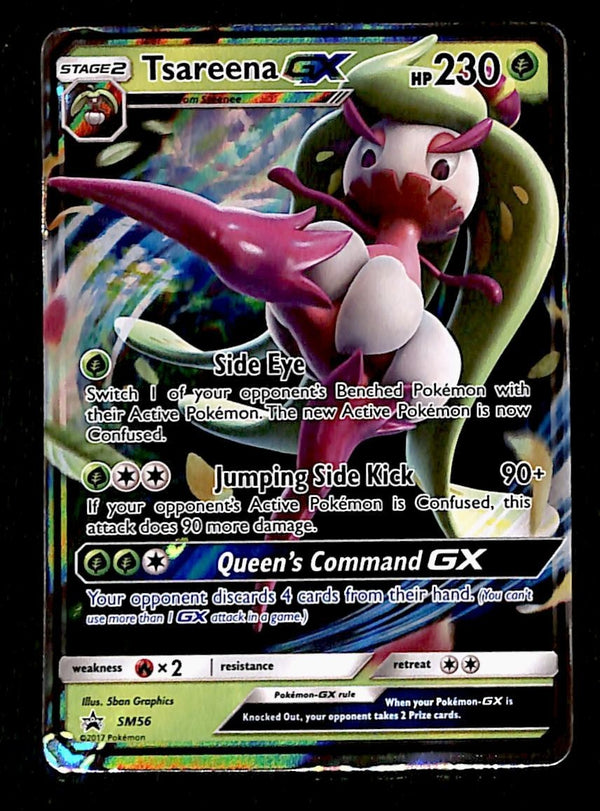 Tsareena GX Promo SM56, NM PokemonCard