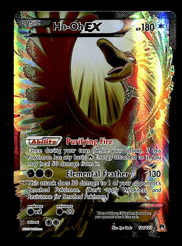Ho-Oh EX Breakpoint 121/122, NM Pokemon Card
