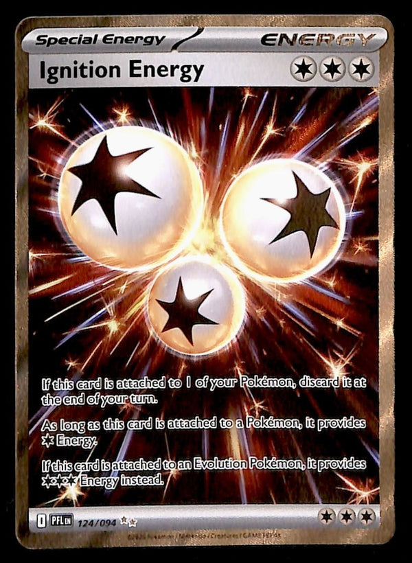 Ignition Energy Full Art Phantasmal Flames 124/094, NM Pokemon Card