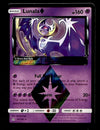 Lunala Prism Holo Ultra Prism EX, 62/156 Pokemon Card