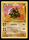Golem Fossil LP, 36/62 Pokemon Card