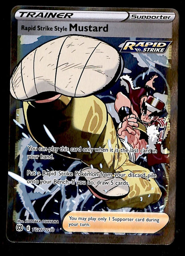 Mustard Trainer Gallery Brilliant Stars TG27/TG30, NM Pokemon Card