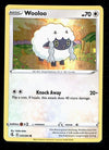 Wooloo Holo Fusion Strike 222/264, NM Pokemon Card