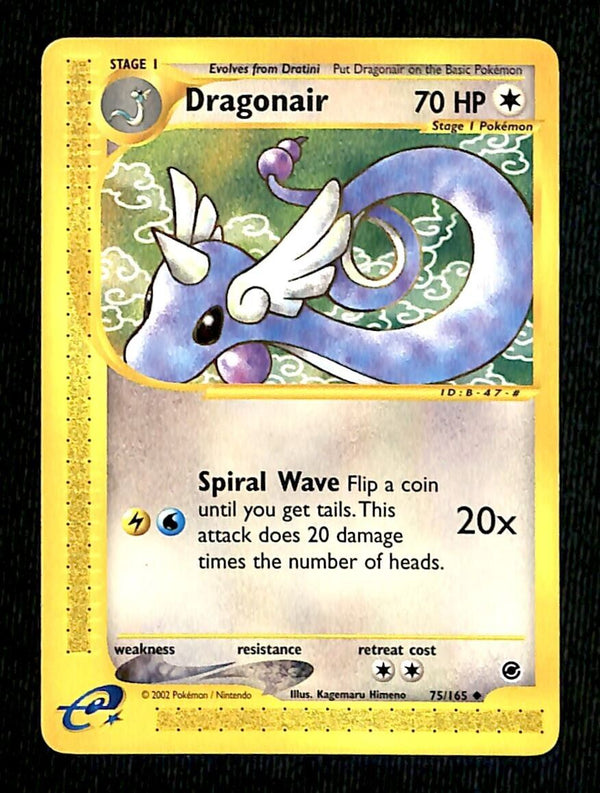 Dragonair Expedition Base Set EX, 75/165 Pokemon Card