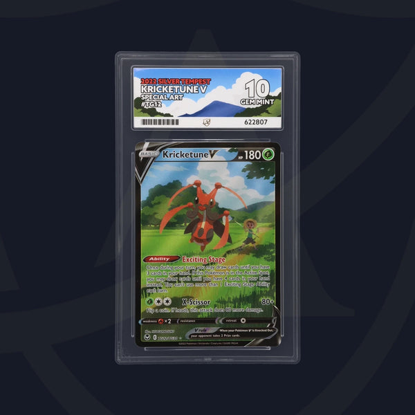Kricketune V Special Art Silver Tempest TG12/TG30, ACE 10 Pokemon Card