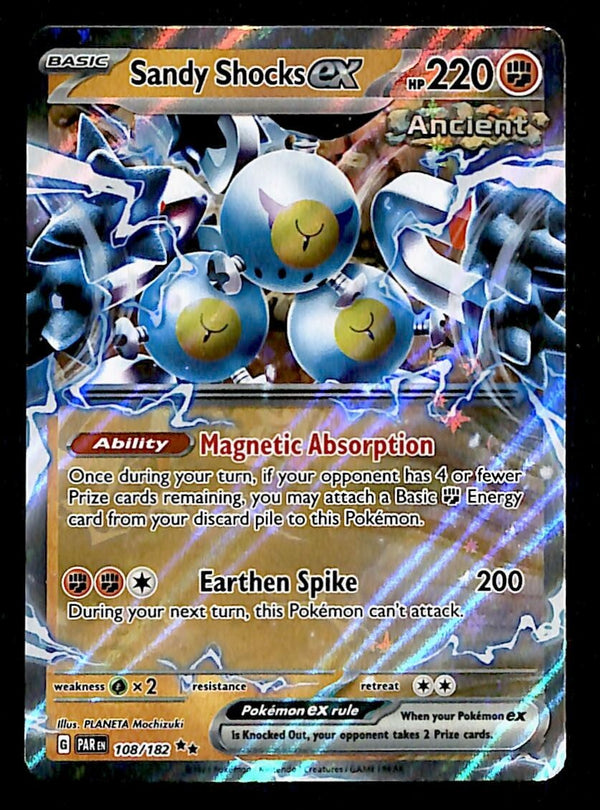 Sandy Shocks ex Ultra Rare Paradox Rift 108/182, NM Pokemon Card