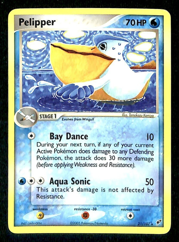 Pelipper EX Deoxy NM, 21/107 Pokemon Card Pelipper EX Deoxy NM, 21/107 Pokemon Card