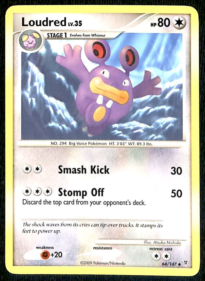 Loudred Supreme Victors NM, 64/147 Pokemon Card