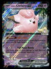 Lillies Clefairy ex Ultra Rare Journey Together 056/159, NM Pokemon Card