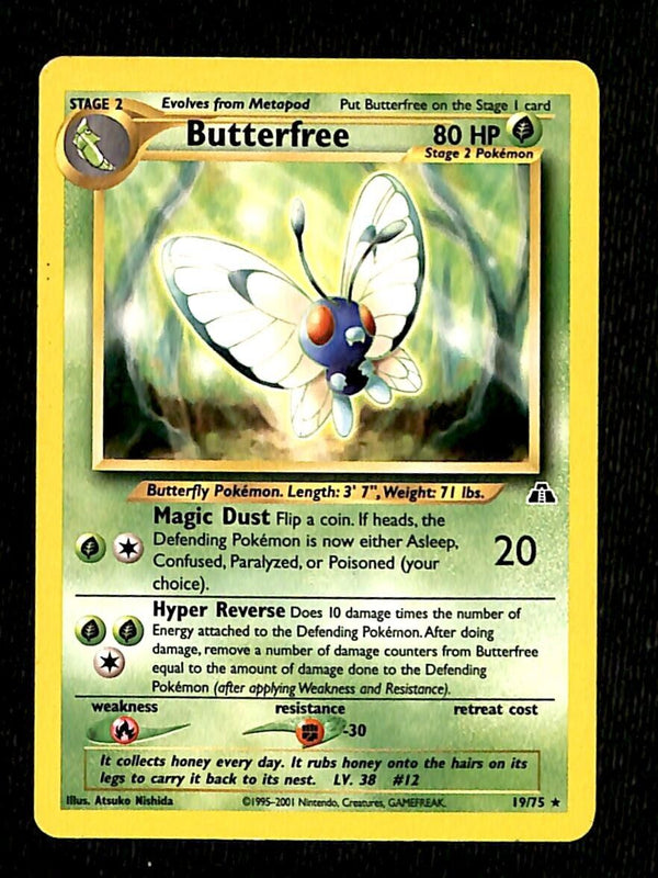 Betterfree Neo Discovery EX, 19/75 Pokemon Card.