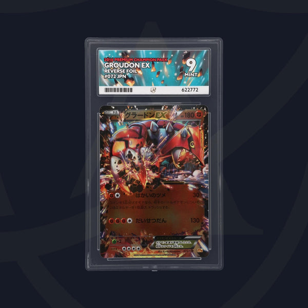 Groudon ex Japanese CP4 072/131 , ACE 9 Pokemon Card