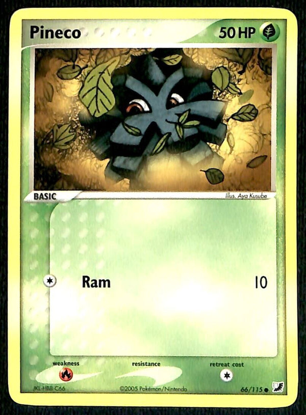 Pineco Unseen Forces NM, 66/115 Pokemon Card Pineco Unseen Forces NM, 66/115 Pokemon Card