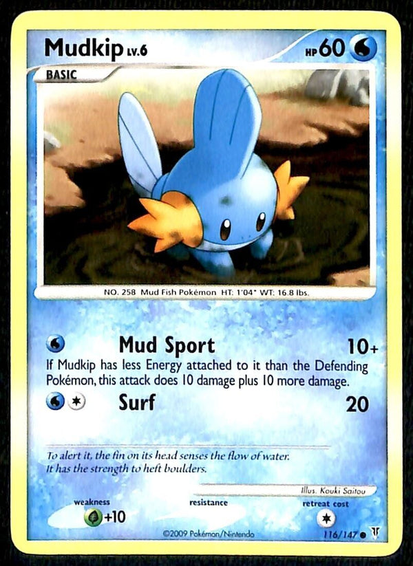 Mudkip Supreme Victors NM, 116/147 Pokemon Card