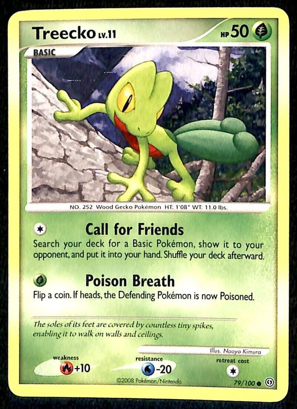 Treecko Stormfront NM, 79/100 Pokemon Card