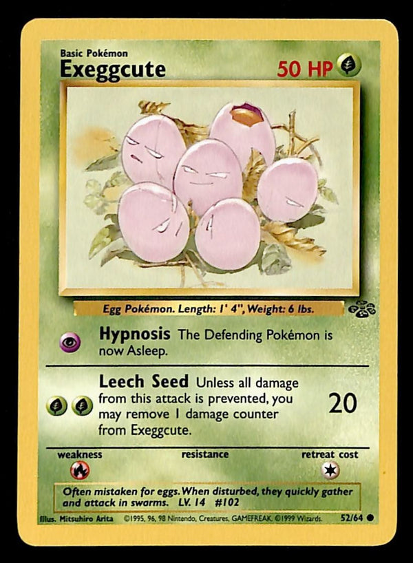 Exeggcute Jungle NM, 52/64 Pokemon Card