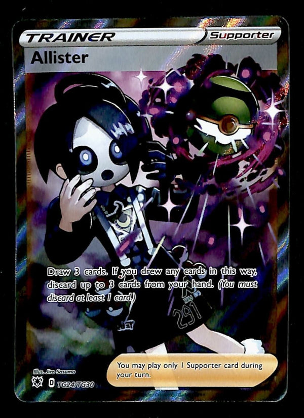 Allister Trainer Gallery Astral Radiance TG24/TG30, NM Pokemon Card
