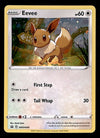 Eevee Cosmos Holo Black Star Promo SWSH095, NM Pokemon Card