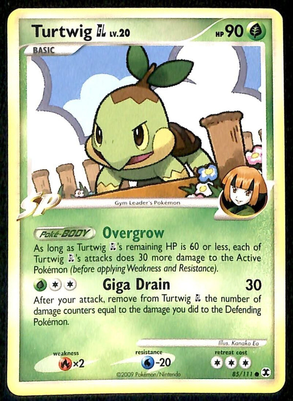 Turtwig Rising Rivals NM, 85/111 Pokemon Card