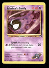 Sabrina's Gastley Gym Heroes EX,  93/132 Pokemon Card.