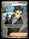 Larry Skill Full Art Trainer Prismatic Evoloutions 139/131, NM Pokemon Card