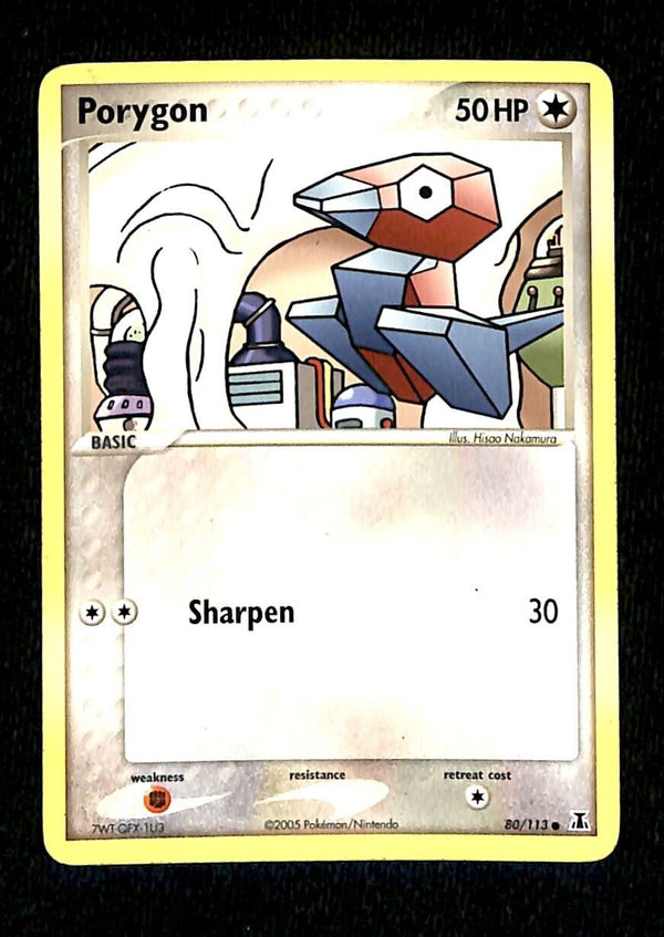 Porygon Delta Spcies EX, 80/113 Pokemon Card