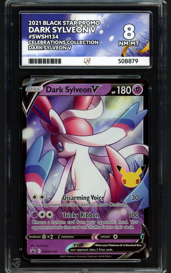 Dark Sylveon V Promo SWSH134, ACE 8 Pokémon Card